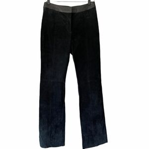 Wilson's Leather Venus Williams Black Leather Suede Pant